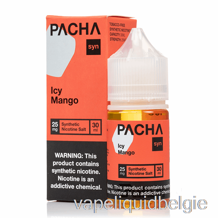 Vape Smaken Ijzige Mango - Pachamamazouten - 30ml 25mg